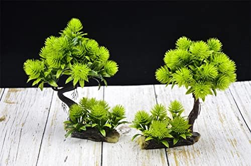 Аквариум симулација дрво Феникс Пластични хидропонични растенија во форма