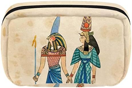 Чанта за шминка униси, Торба За Козметика Од Антички Египет Пренослива Торба За Патнички Воз Организатор На Футроли Алатки За