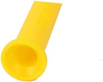 Завртки за Заостанување од х-ДРИ 6мм Диа Пластични Нокти За Проширување Долги 60мм Жолти 100 парчиња (Завртки за Заостанување 6мм Диа Пластични