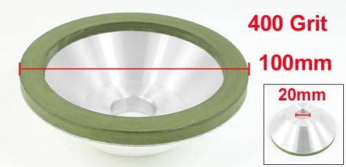 uxcell 75% 400 ретро смола облик на облик на облик на дијамантска мелница за мелење на тркала за мелење на тркала