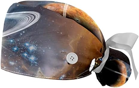 ХОХОДИ 2 Пакува Галакси Вселенски Планети Работно Капаче Со Копчиња Капи За Прилагодување На Лентата За Пот Вратоврска Капи За Жени Мажи