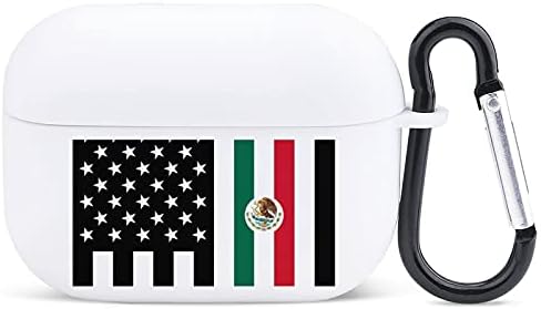 Знаме На Мексиканска Америка Силиконски Заштитен Капак Отпорен На Удари Компатибилен Со Apple Airpods Pro Случај За Безжично Полнење
