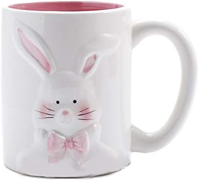 Зах Велигденско зајаче кафе кригла Велигденска декорација подарок за деца момчиња девојчиња - керамичка чаша 12oz