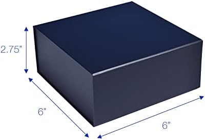 Cecobox 5pc мат склопувачки кутија со магнетски капак за пакување на подароци