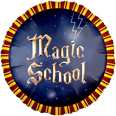 18инх Хари Потер Меџик Училиште балон за украси за роденденска забава Хари Потер, магичен волшебник Тема за бебиња за туширање