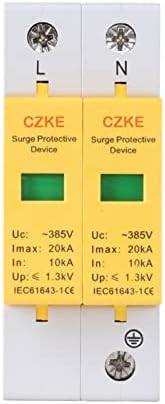 Buday 2p Surge заштитен уред AC SPD 385V House Surge Protector Заштитен уред со низок напон
