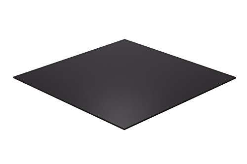 Falken Design BK2025-1-4/1212 акрилен црн лист, дебел 12 x 12, 1/4