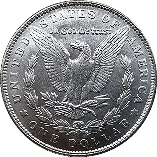1901p Верзија на Соединетите Држави Морган монети реплика комеморативна монета сребрена занаетчиска комеморативна колекција на монети сувенири