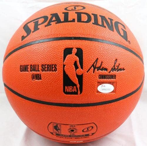 Julулиус Ервинг автограмираше во кошарката во НБА Спалдинг - ЈСА Беве сведоци на сребро - автограмирани кошарка