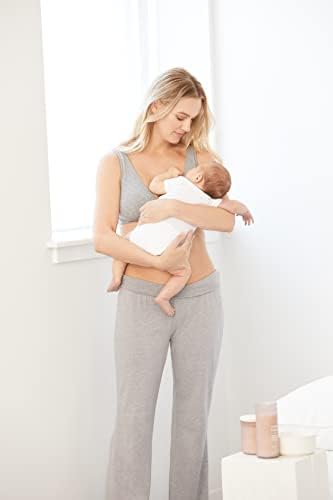 Мајчинство Мајчинство Женска Страна Рушен Половината Под Стомакот Плетени Пижами и Дневна Панталони С-3Х
