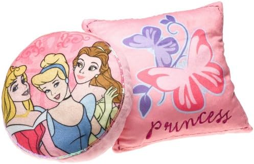Декоративна перница за принцезата Дизни, сет од 2, розова