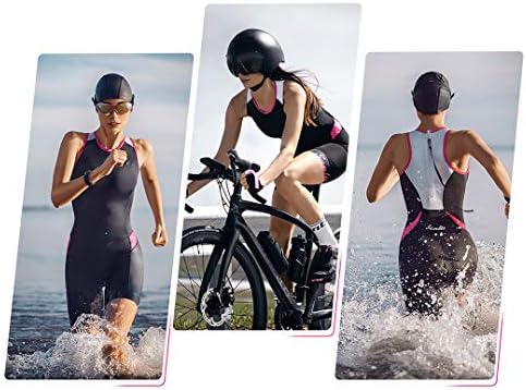Trieенски триатлон-костум со едно парче Три-костум без ракави без ракави-Слабеење на брзо сушење за да трчате во пливање велосипедизам
