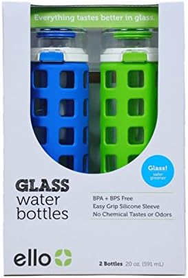 Ело безбедно чисто стаклено шишиња со вода од 20 мл - доказ за протекување со лесен зафат 2 пакет