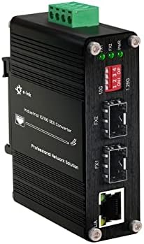 10G SFP+ до SFP+ влакна до конвертор на влакна на медиуми 10g OEO Repeater 10g/Gigabit SFP Dial Switch 10/1 100/1000Base-T RJ45 SFP+ Медиумски