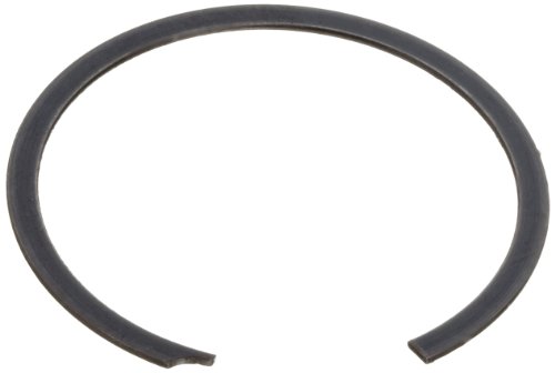 Стандарден внатрешен прстен за задржување, спирала, SAE 1070-1090 јаглероден челик, обична завршница, 3/8 Дупчен дијаметар, дебел 0,015, направен