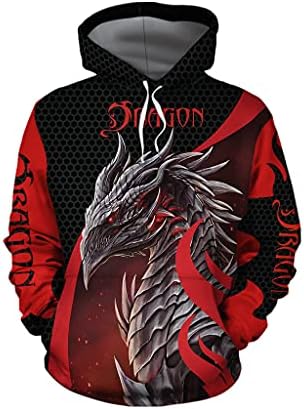 Tatoo Dungeons и Dragons Stell Armor Zipup Hoodie Големина S-5XL долги ракави со џебно црно за мажи и жени