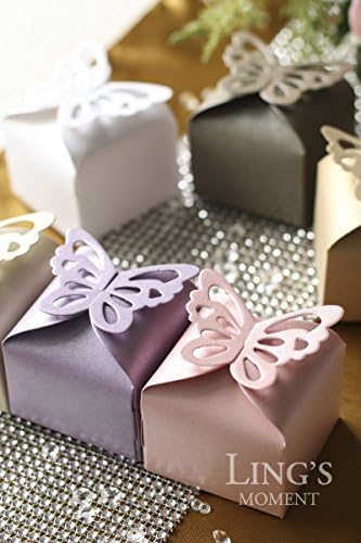 Колекции за домашни домови, пеперутка свадбени фаворити бонбони подарок бомбониер кутии за гости