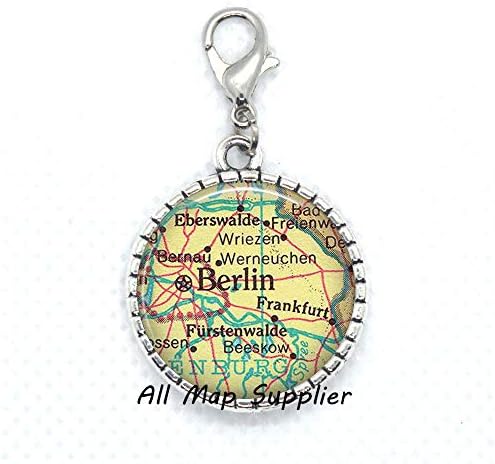 Allmapsupplier моден патент Повлечете, Берлин мапа со патент, Берлин, јастог од јастог, патент на Берлин, Берлин, Берлин, Берлин,