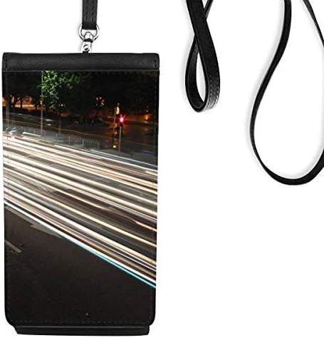 Кина градски автомобил ноќен телефонски паричник чанта што виси мобилна торбичка црн џеб