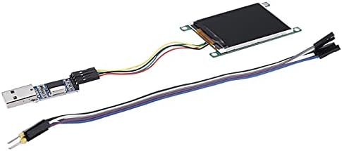 Сериски порта на модул LCD Display, LCD Display Module без оглед на зелениот шарен екран 2.2 инчен PCB за електроника употреба за MCU
