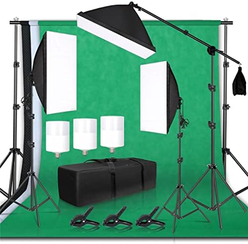N/A Photography Поддршка за рамка за позадина на мекото поле за осветлување Фото студио Опрема Додатоци со позадина од 3 парчиња