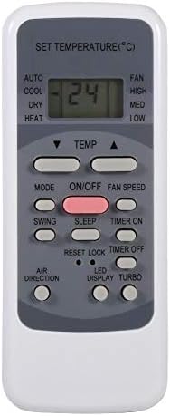 Замена на далечински управувач на климатик TOSUNY за MIDEA R51M/E, Моден универзален A/C далечински контролер со функција за