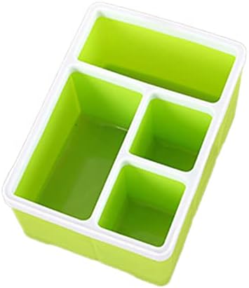 Флоралби кутија за складирање мултифункционална креветка за далечински управувач решетката за складирање мода зелена