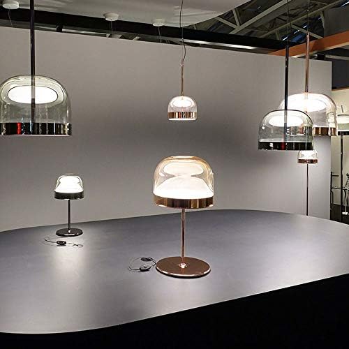 Ламби за засилувач на маса модерни пушени ефекти стаклена ламба за маса, предводена ламба за луксузни ламби, ламби за маса, креативни,
