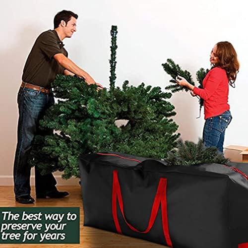 Тенка Божиќна Декорација Торба За Складирање, За Заштитете Го Вашиот Празничен Венец навидад Под креветот складирање венец контејнер за складирање