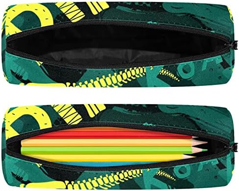 Диносауруси молив случај Студентска канцелариска торбичка торбичка за патент пенкало торба за козметика за училишни студенти канцеларии жени тинејџери