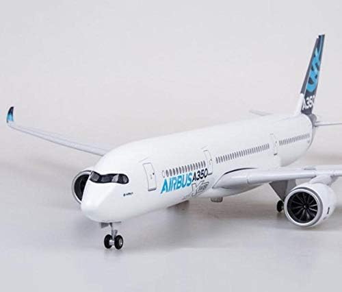 47 см Авион Airbus A350 Прототип XB авијациски модел Авион со тркала со светла