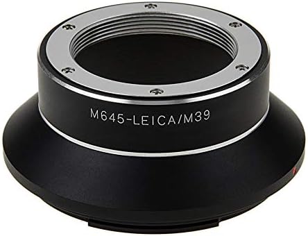 Адаптер за монтирање на леќи Fotodiox Pro, Leica Visoflex M39 леќи до Mamiya 645 Адаптер за монтирање на фотоапарати -за Mamiya ZD, 645AFD III,