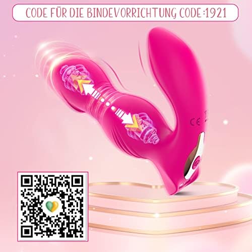 Носат G Spot Dildo Vibrators возрасни секс играчки за жени или мажи, апликација далечински управувач со гаќички клит мини вибратор со 10 режими