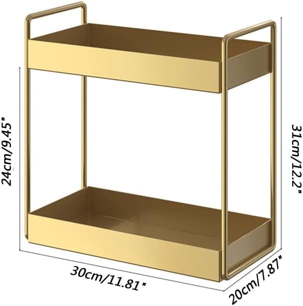 Wodmb Десктоп Шминка Кутија Козметички Решетката За Складирање Послужавник Гардероба Производи За Нега На Кожата Мулти-Слој Решетката