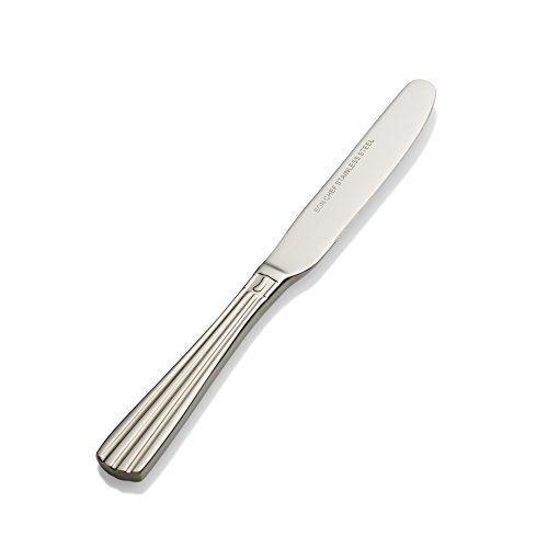 Бон готвач S1617 Не'рѓосувачки челик 18/8 Британија Солидна рачка Европски нож за путер, 6-61/64 Должина