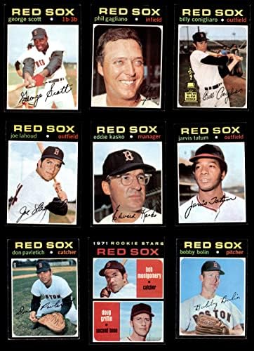 1971 Topps Boston Red Sox Team го постави Бостон Ред Сокс екс/MT Red Sox