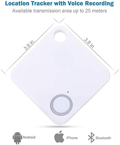 Клуч Пронаоѓач Со Апликација Bluetooth Tracker Smart, До 80 ft Опсег Gps Следење Локатор, Анти-Изгубени Контрола На АПЛИКАЦИЈАТА
