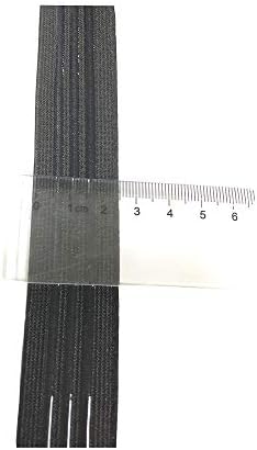 Истегната еластична лента силиконска поткрепена еластична еластична лента за нелизгање - 5 јарди по ролна