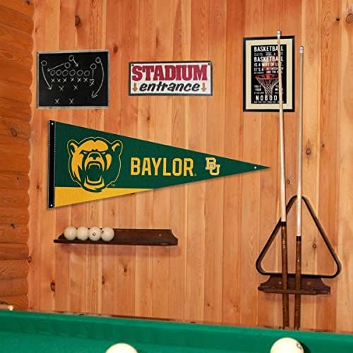 Baylor Bears Pennant Flag and Wall Tack Mount Pads