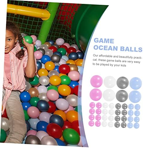 Besportble 50pcs океански топка за деца со храна за деца со топка за играчки или