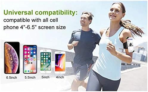 Фолч за iPhone 6 Plus - FlexSport Armband, прилагодлива амбалажа за тренинг и трчање за iPhone 6 Plus, Apple iPhone 6 Plus - Stark