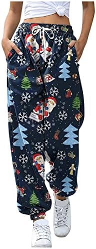 Зефер Божиќни женски џемпери со џемпери, дното на божицата со високи половини спортски салата, баги џогерски панталони салон