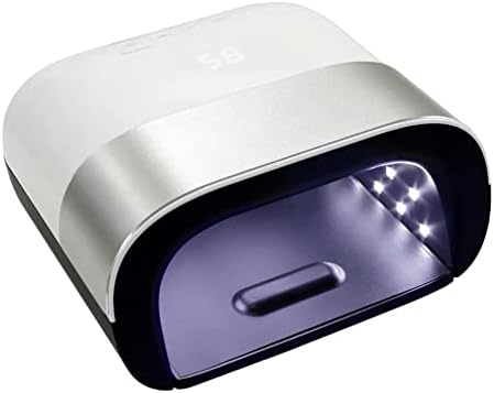 Toewoe UV LED LED ламба за нокти, 48W професионален гел за фен за нокти Полски светло со 4 тајмер поставување, УВ нокти светло