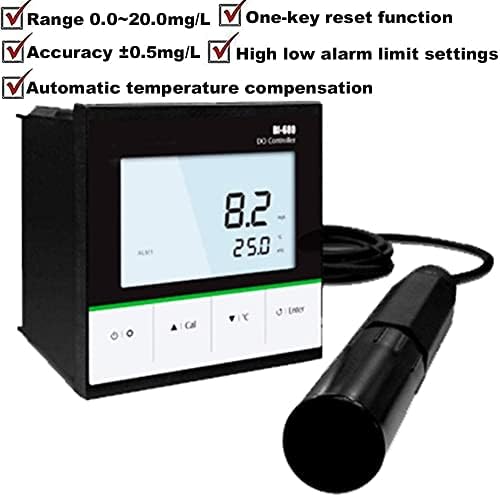 Реално време растворен монитор на кислород мерач направи тестер за квалитет на вода со тестер за квалитет на вода со RS485 Modbus