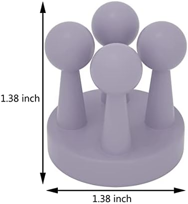 6 парчиња силиконски држач за четкичка за заби мулти-функционална кука водоотпорна самостојна лепила за сингл заби за четки за заби