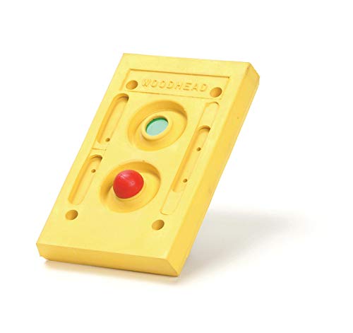 Вудхед 4032-2 Супер-безбеден капакот на копчето, користен со FS/FD кутии, жолта, 2 брзини