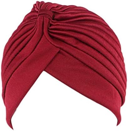 Wpyyi обична цврста коса капа турбан глава за завиткување бенд капа бандана капа за коса спиење ноќ капа за коса стилизирање на акции за