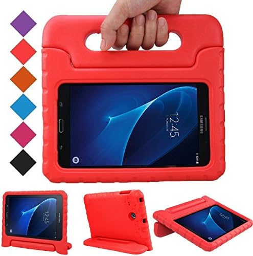 Случај за деца на BMOUO за табулаторот Samsung Galaxy A 7.0 - EVA Shockproof Case Case Case Kids Case Super Protection Cover Cover Stand Case