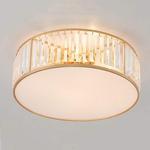 Luyunqi бакар LED кристален тавански светло светло за осветлување во затворен простор за осветлување Домашно декорација на тавански ламби