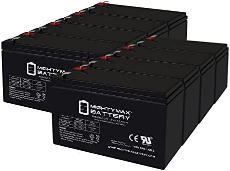 12v 7Ah F2 Замена На Батеријата ЗА APC Бекап LS700 - 8 Пакет